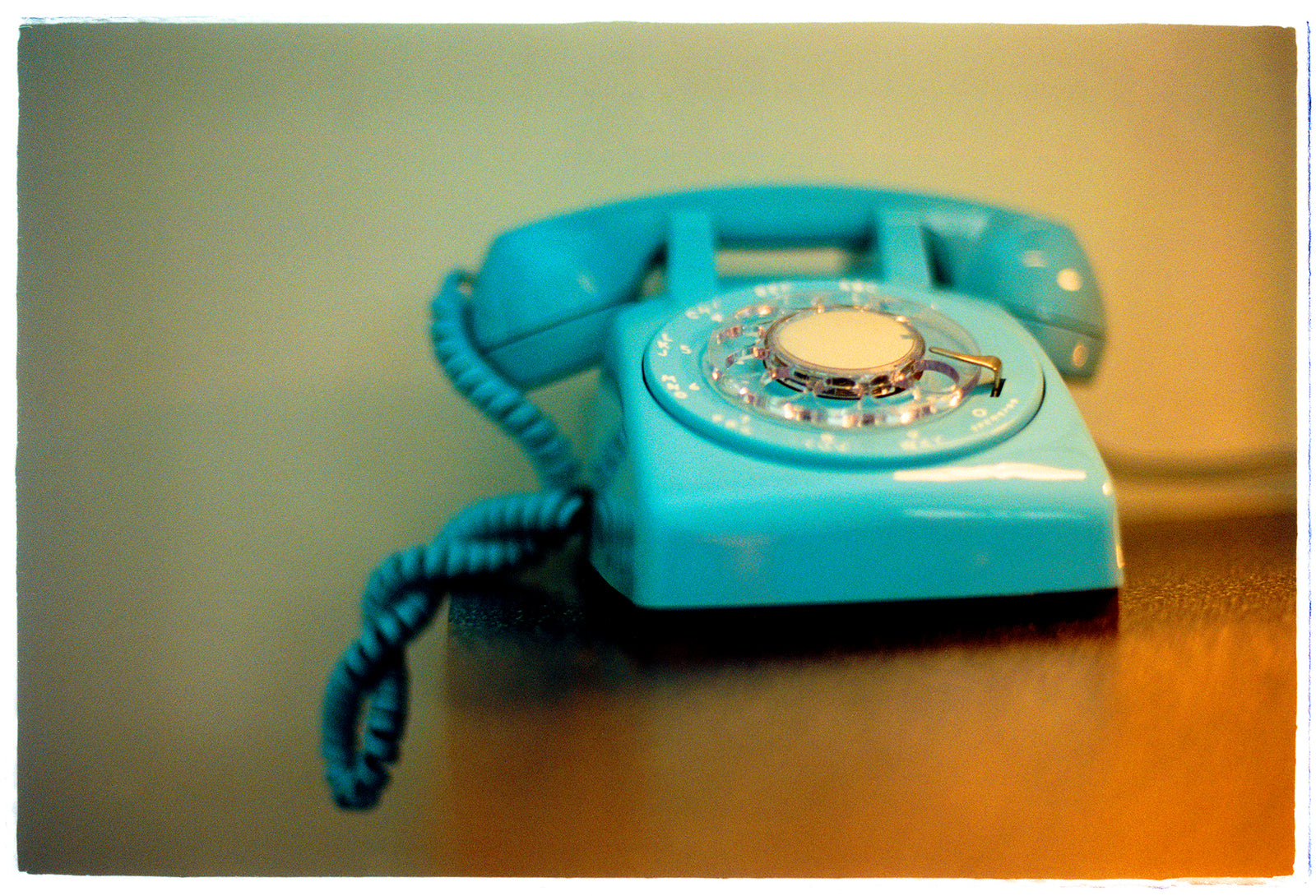 Telephone, vintage mid-century interior photograph by Richard Heeps. 