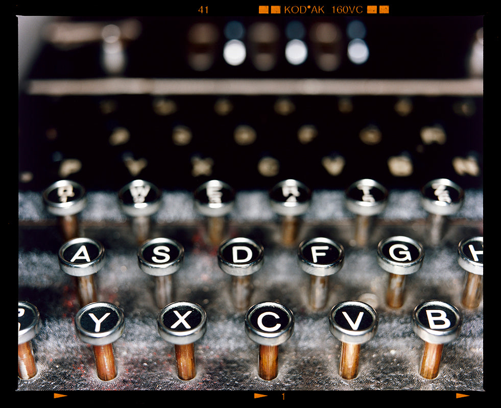 The Enigma Machine Richard Heeps Bletchley Park photography series.