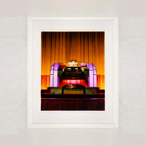 Compton Organ The State photographic artwork by Richard Heeps framed in white