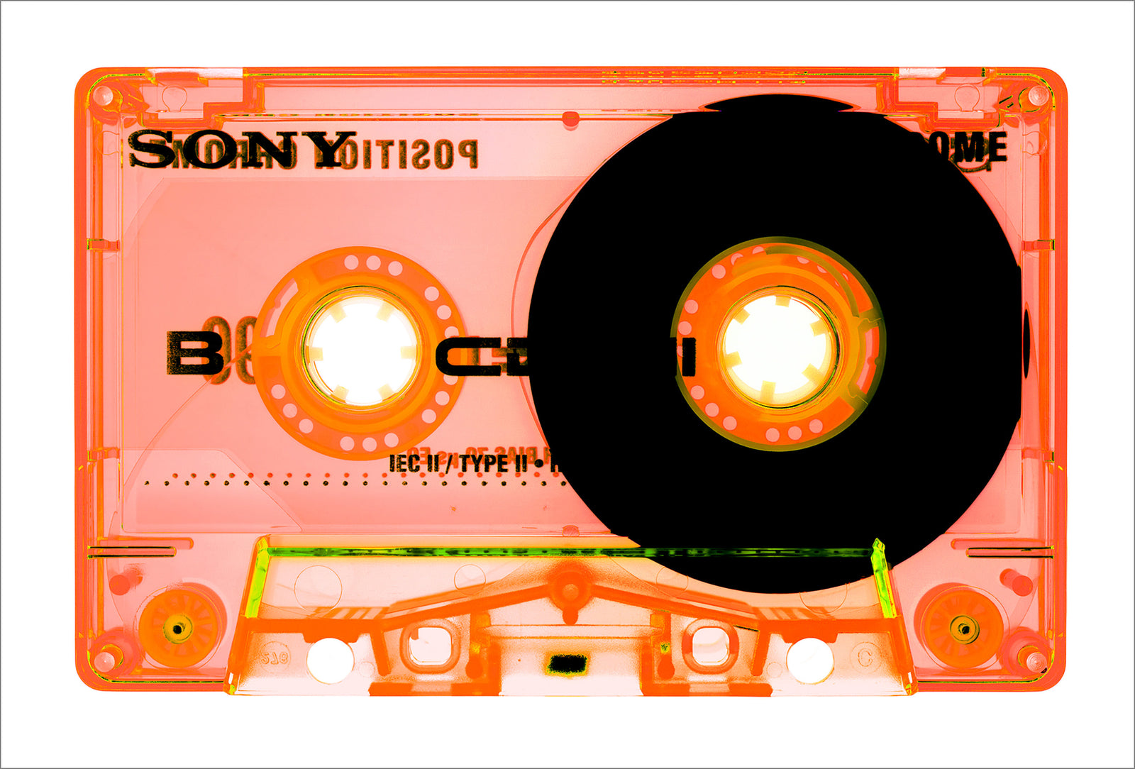 Heidler and Heeps cassette tape collection retro vintage pop art print.