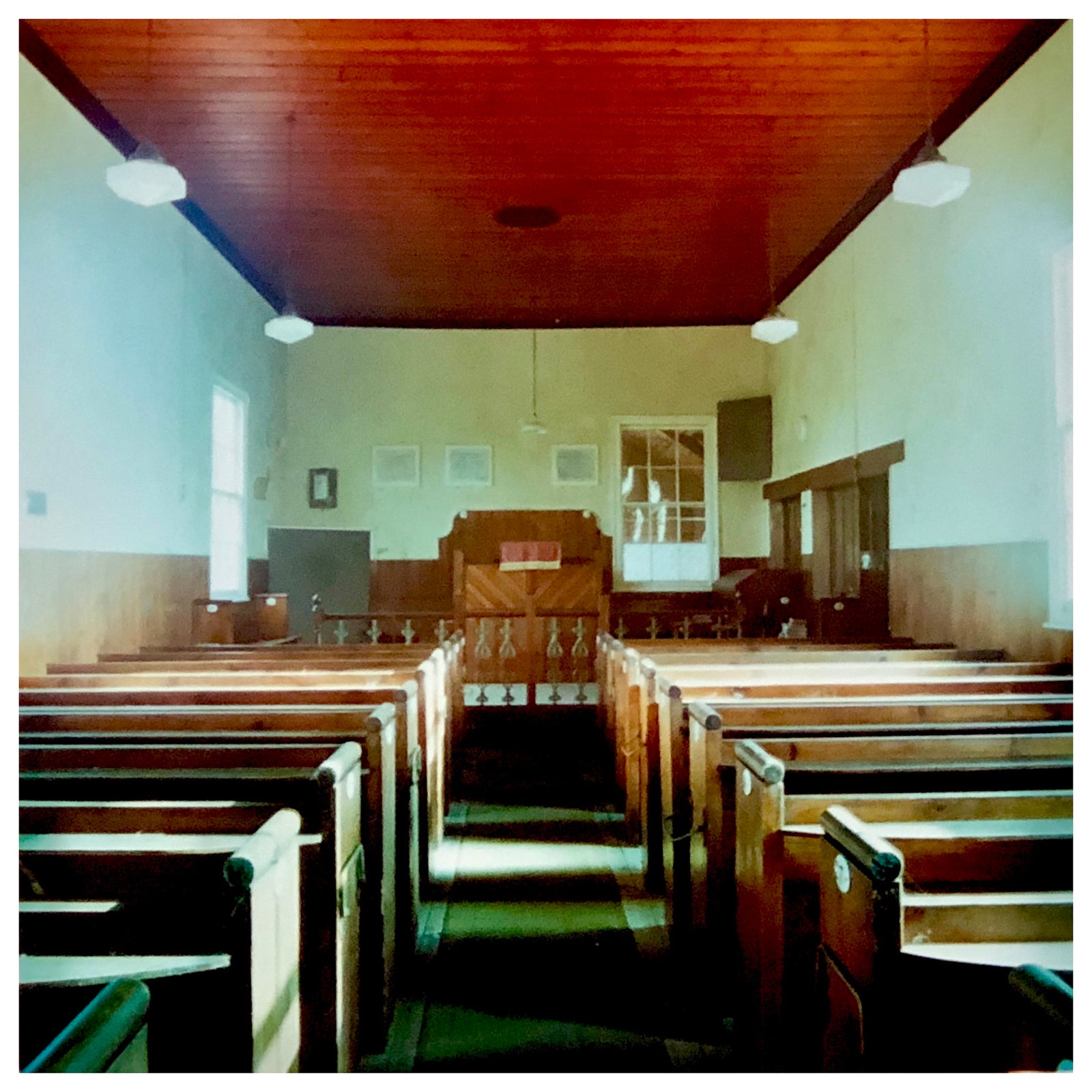 View from the Entrance - Baptist Chapel, Chittering, Cambridgeshire, 1987