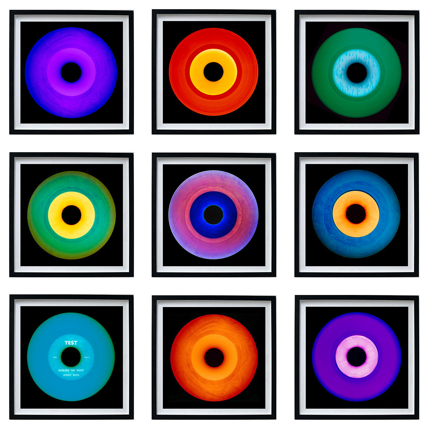 Nine Piece Vinyl Collection Jukebox Installation