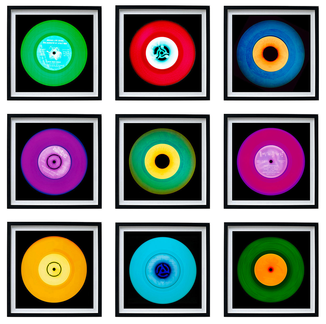 Nine Piece Vinyl Collection