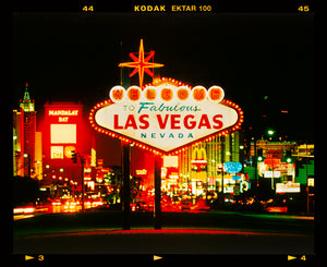 Welcome, Las Vegas, 2002 (6x7 Film Rebate)