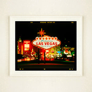 Welcome, Las Vegas, 2002 (6x7 Film Rebate)