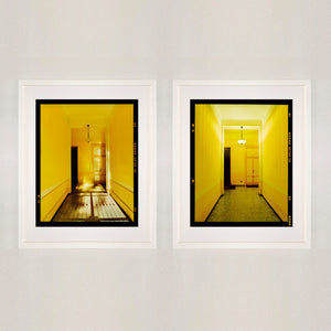 Yellow Corridor Night, Milan, 2019