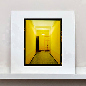 Yellow Corridor Night, Milan, 2019