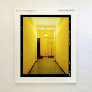 Yellow Corridor Night, Milan, 2019