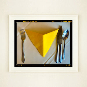 Yellow Napkin and Pepper, Vinegar & Salt, Clacton-on-Sea, 2021 Two Framed Artworks