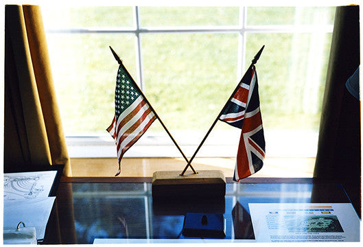 Flags, Cambridge American Cemetery, 1993