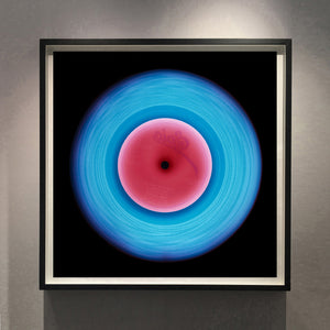 Vinyl Collection '1981' (Raspberry), 2014. Acclaimed contemporary photographers, Richard Heeps and Natasha Heidler have collaborated to make this beautifully mesmerising collection. A celebration of the vinyl record and analogue technology, which reflects the artists practice within photography.