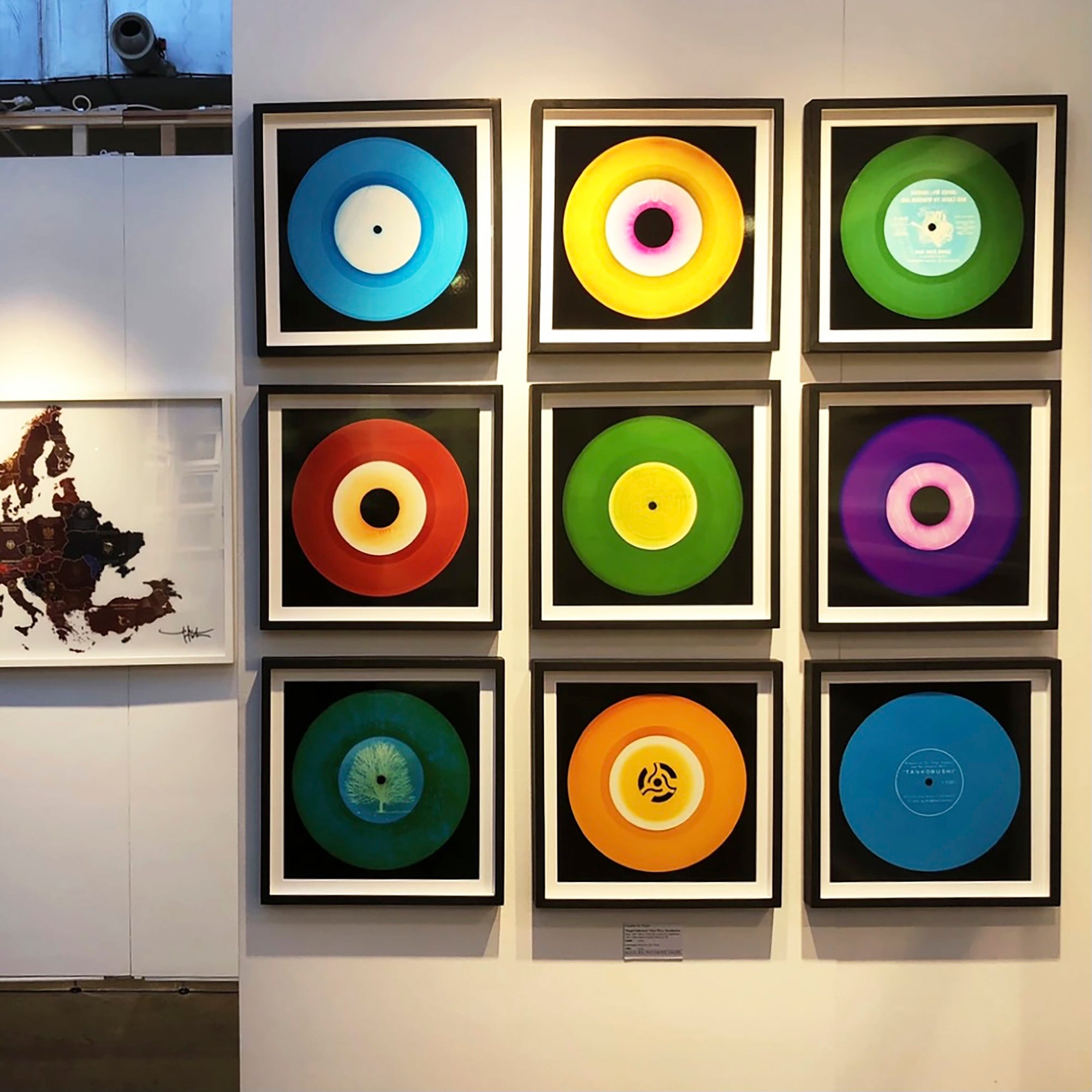 Vinyl Collection 'Single Version'. Acclaimed contemporary photographers, Richard Heeps and Natasha Heidler have collaborated to make this beautifully mesmerising collection. A celebration of the vinyl record and analogue technology, which reflects the artists practice within photography. 