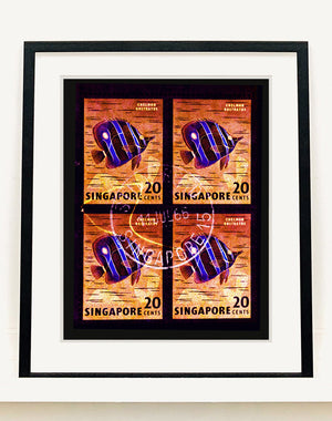 20 Cents Singapore Butterfly Fish (Gold), from the 2018 Singapore Series, Postcards from afar. 