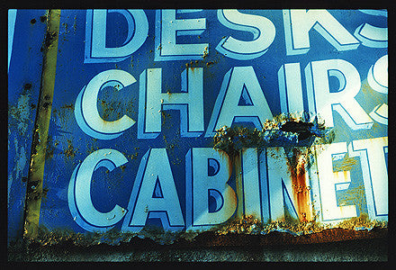 Desk, Chairs, Cabinets, Fen Road, Cambridge 1993