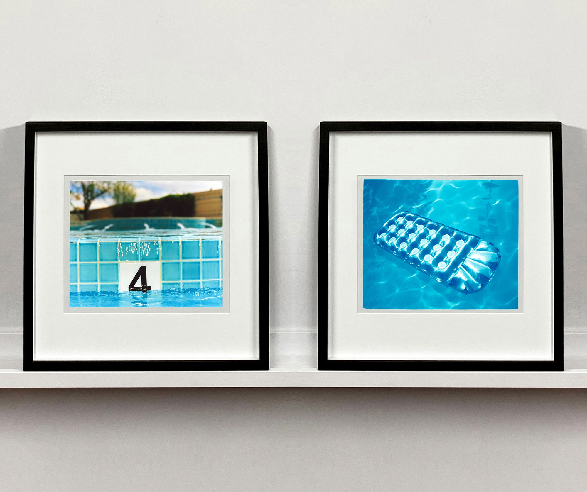 This cooling Palm Springs, California artwork is the perfect way to bring summer vibes into your home all year round. The glistening pool water is idyllic and inviting.  