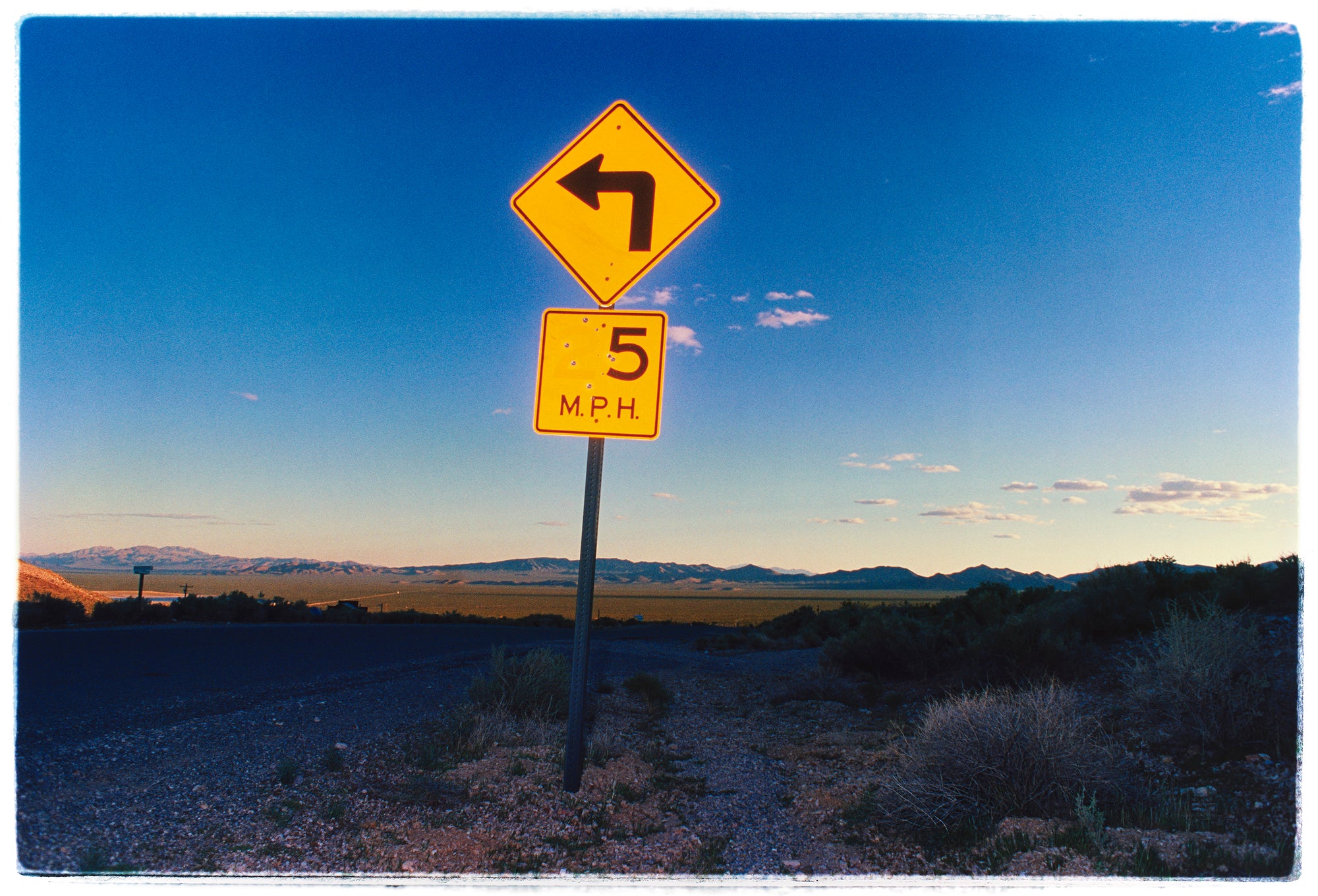 Five Miles Per Hour, Rhyolite, California, 2000