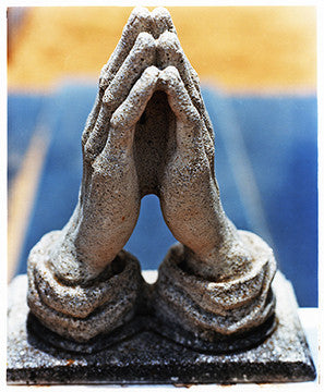 Prayer Hands Headstone, Parys, 2009
