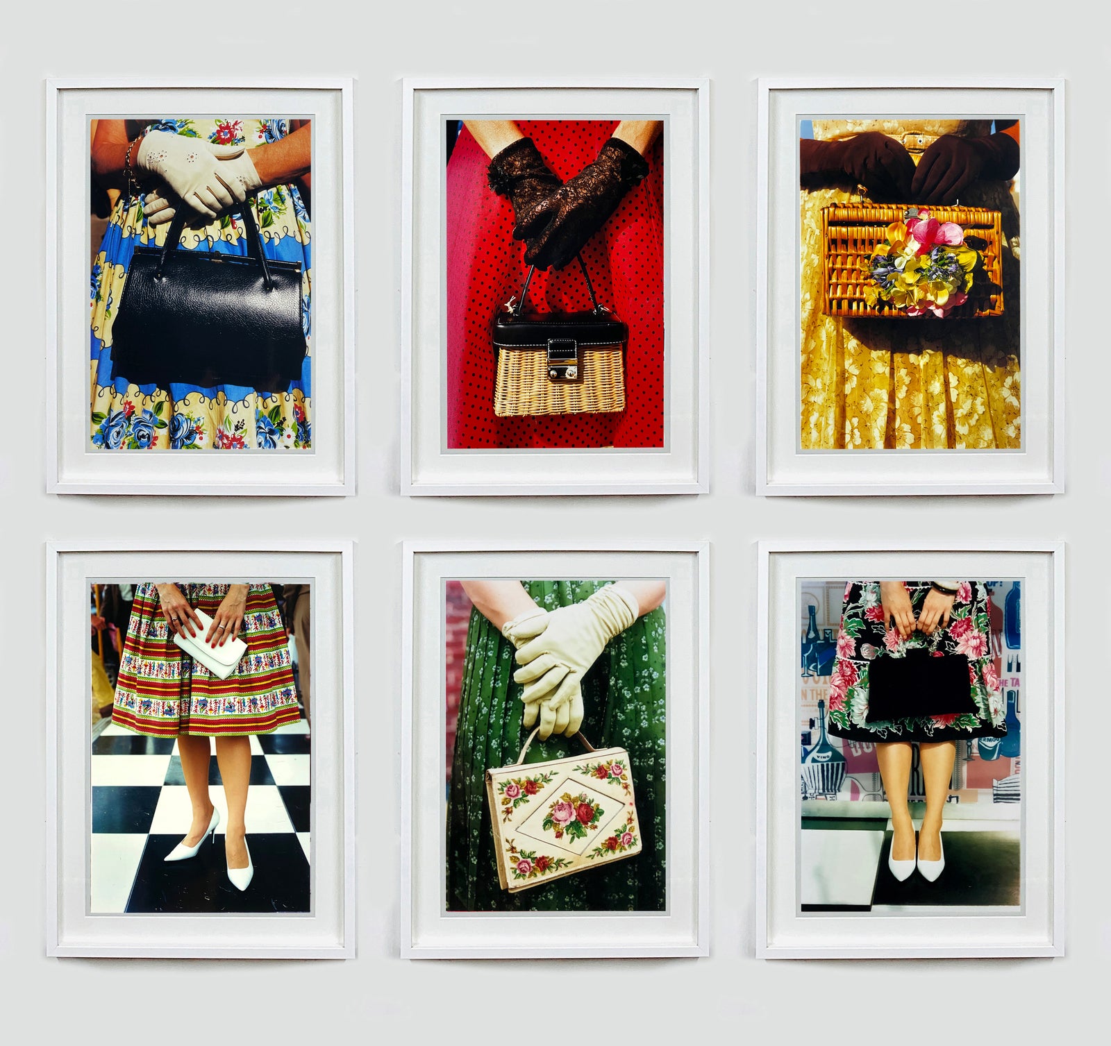 Vintage fashion photography art prints by Richard Heeps.