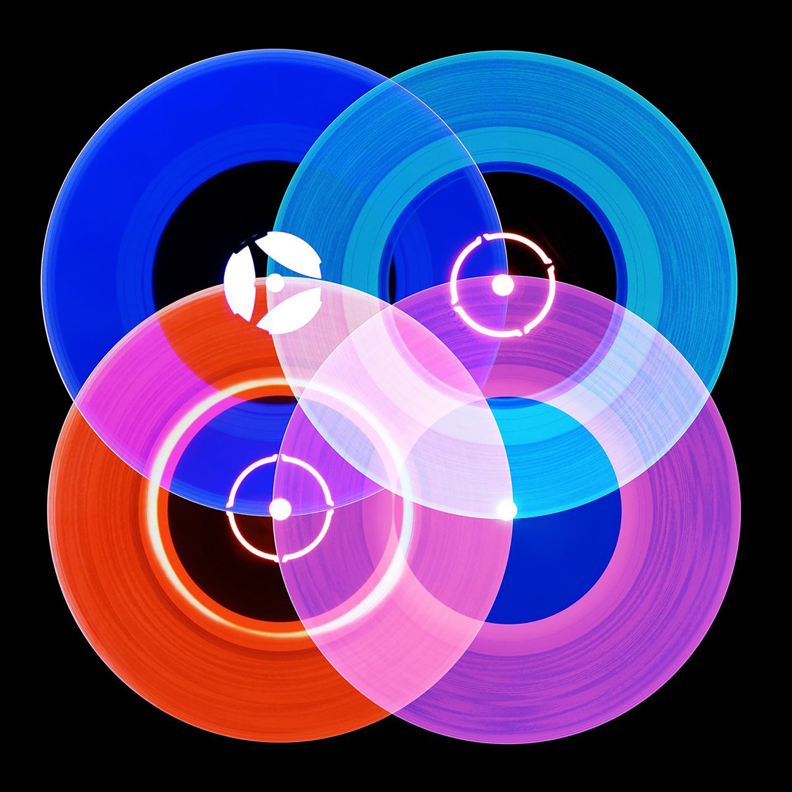 'A Side Recording'. Acclaimed contemporary photographers, Richard Heeps and Natasha Heidler have collaborated to make this beautifully mesmerising collection. A celebration of the vinyl record and analogue technology, which reflects the artists practice within photography.