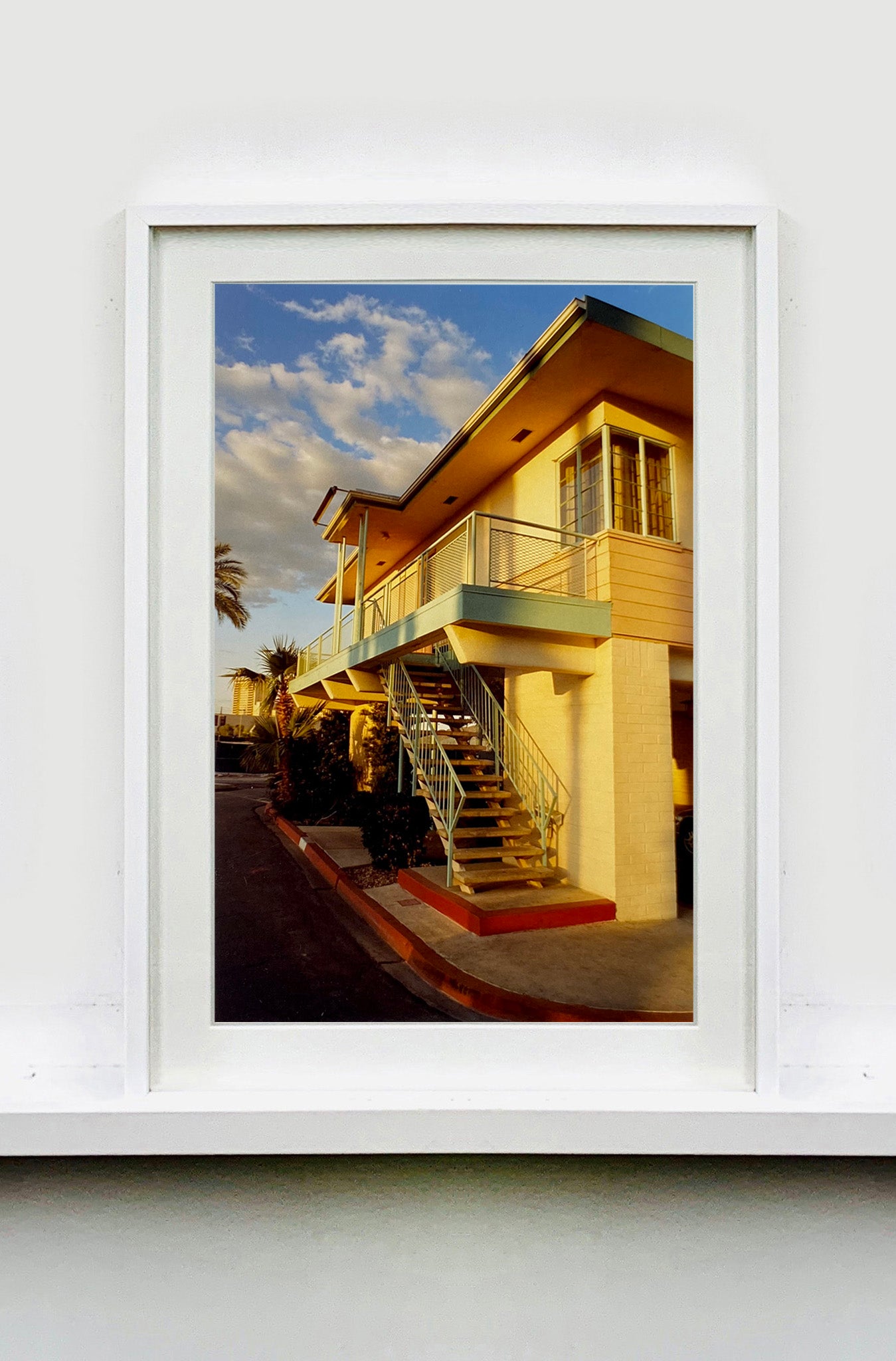 Algiers Motel Apartments, which demonstrates Las Vegas' authentic mid-century architecture, is sadly now just another example of 'lost Vegas'. It was photographed by Richard Heeps for his 'Dream in Colour' series.