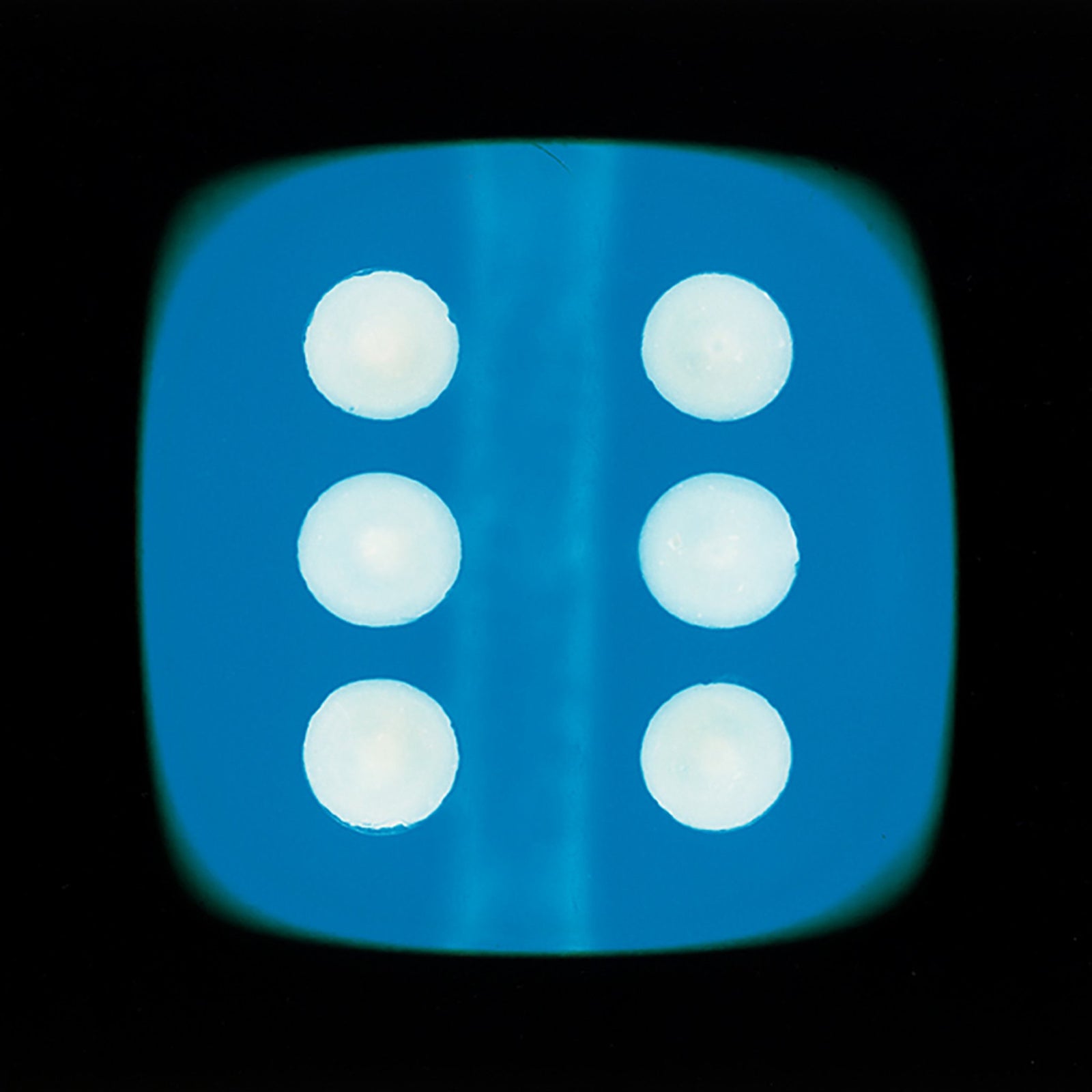 Dice Series, 'Blue Six', 2017