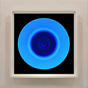 Vinyl Collection 'Double B Side Blue', 2020. Pop art made in our Cambridge darkroom. Mix and match them to make your very own Heidler & Heeps Vinyl Collection. Acclaimed contemporary photographers, Richard Heeps and Natasha Heidler have collaborated to make this beautifully mesmerising collection. A celebration of the vinyl record and analogue technology, which reflects the artists practice within photography.