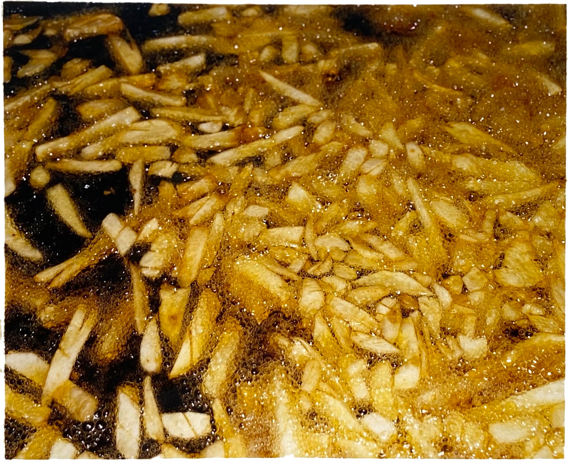 Chips in Chip Fryer - 'Seasons', Gloucester Road, London 2004