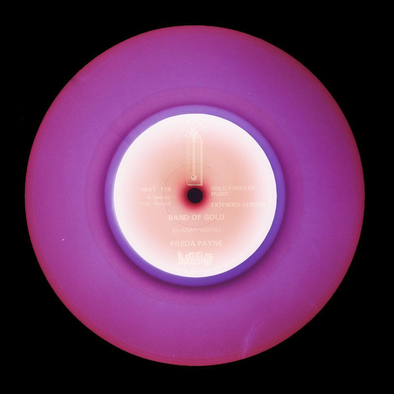 Vinyl Collection 'Extended Version', 2014. Acclaimed contemporary photographers, Richard Heeps and Natasha Heidler have collaborated to make this beautifully mesmerising collection. A celebration of the vinyl record and analogue technology, which reflects the artists practice within photography. 