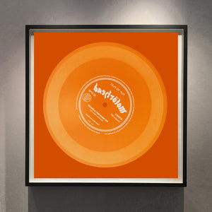 Vinyl Collection 'Flip to Play' (Orange), 2017. Acclaimed contemporary photographers, Richard Heeps and Natasha Heidler have collaborated to make this beautifully mesmerising collection. A celebration of the vinyl record and analogue technology, which reflects the artists practice within photography. 
