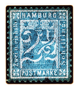 Hamburg Two & a Half Shilling (Teal), 2016
