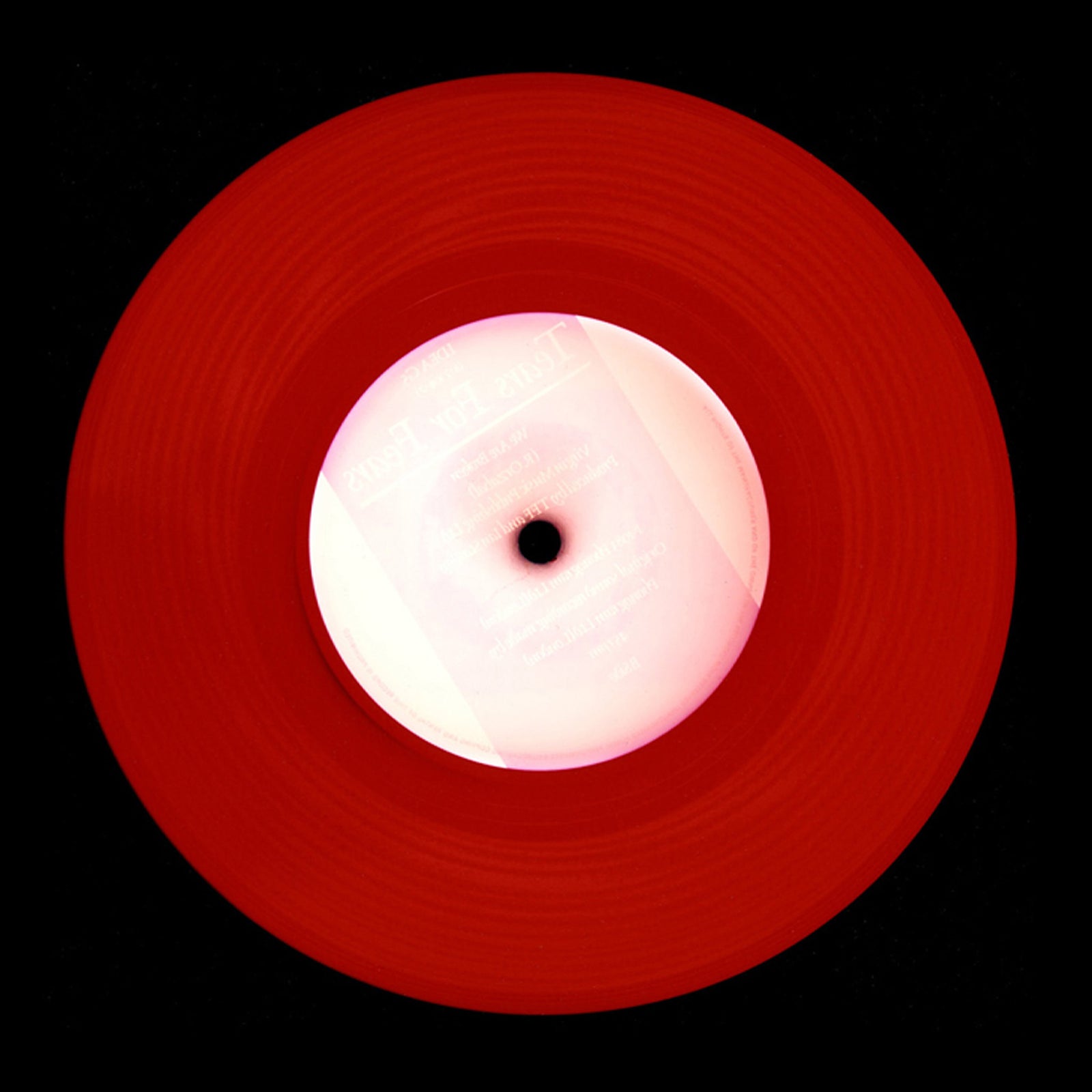 Vinyl Collection 'Idea' (Rose), 2015. Acclaimed contemporary photographers, Richard Heeps and Natasha Heidler have collaborated to make this beautifully mesmerising collection. A celebration of the vinyl record and analogue technology, which reflects the artists practice within photography. 