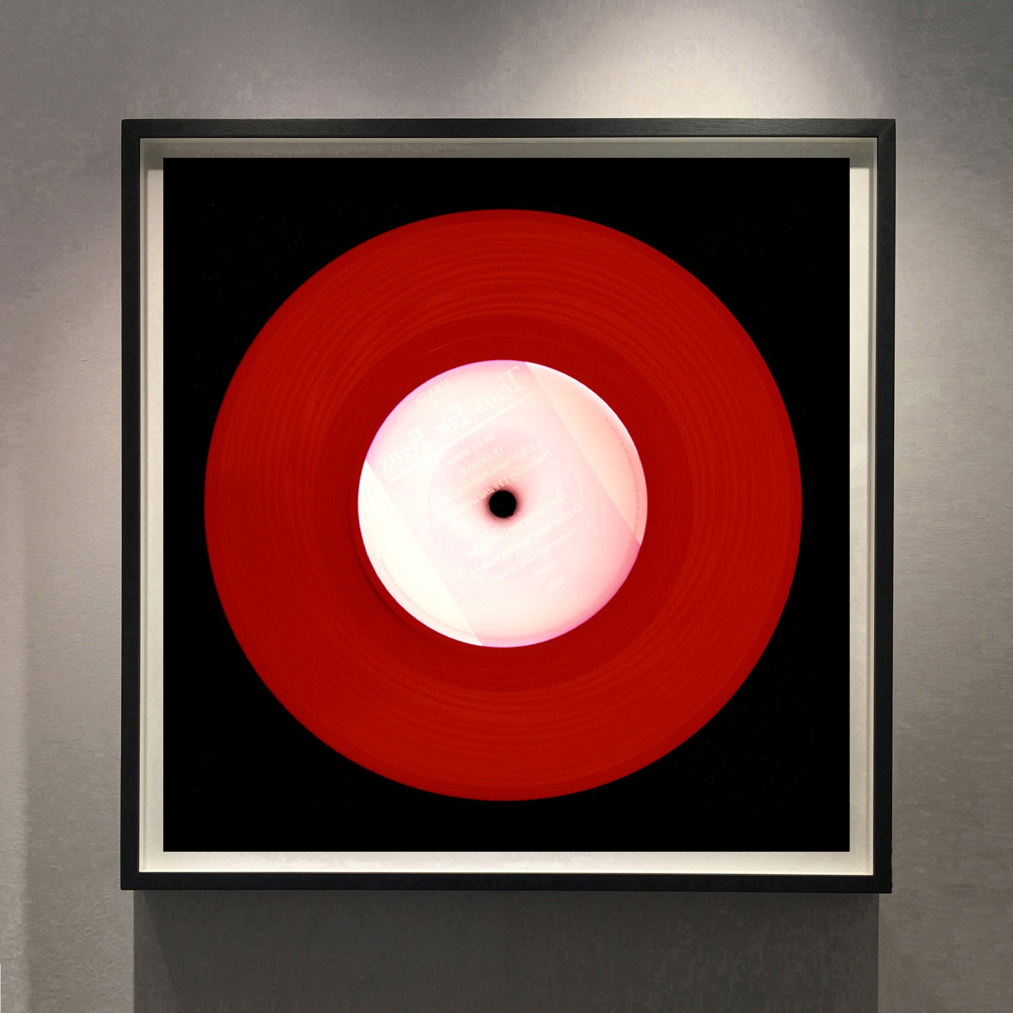 Vinyl Collection 'Idea' (Rose), 2015. Acclaimed contemporary photographers, Richard Heeps and Natasha Heidler have collaborated to make this beautifully mesmerising collection. A celebration of the vinyl record and analogue technology, which reflects the artists practice within photography. 