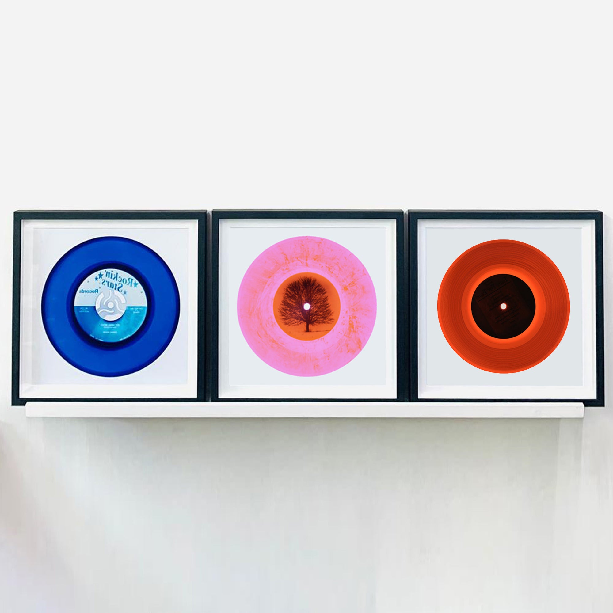 B Side Vinyl Collection 'LTD. ED. VINYL Spring'. Acclaimed contemporary photographers, Richard Heeps and Natasha Heidler have collaborated to make this beautifully mesmerising collection. A celebration of the vinyl record and analogue technology, which reflects the artists practice within photography.