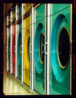 Launderette, a fantastically colourful interior taken in Richard Heeps’ local area of Cambridge. 