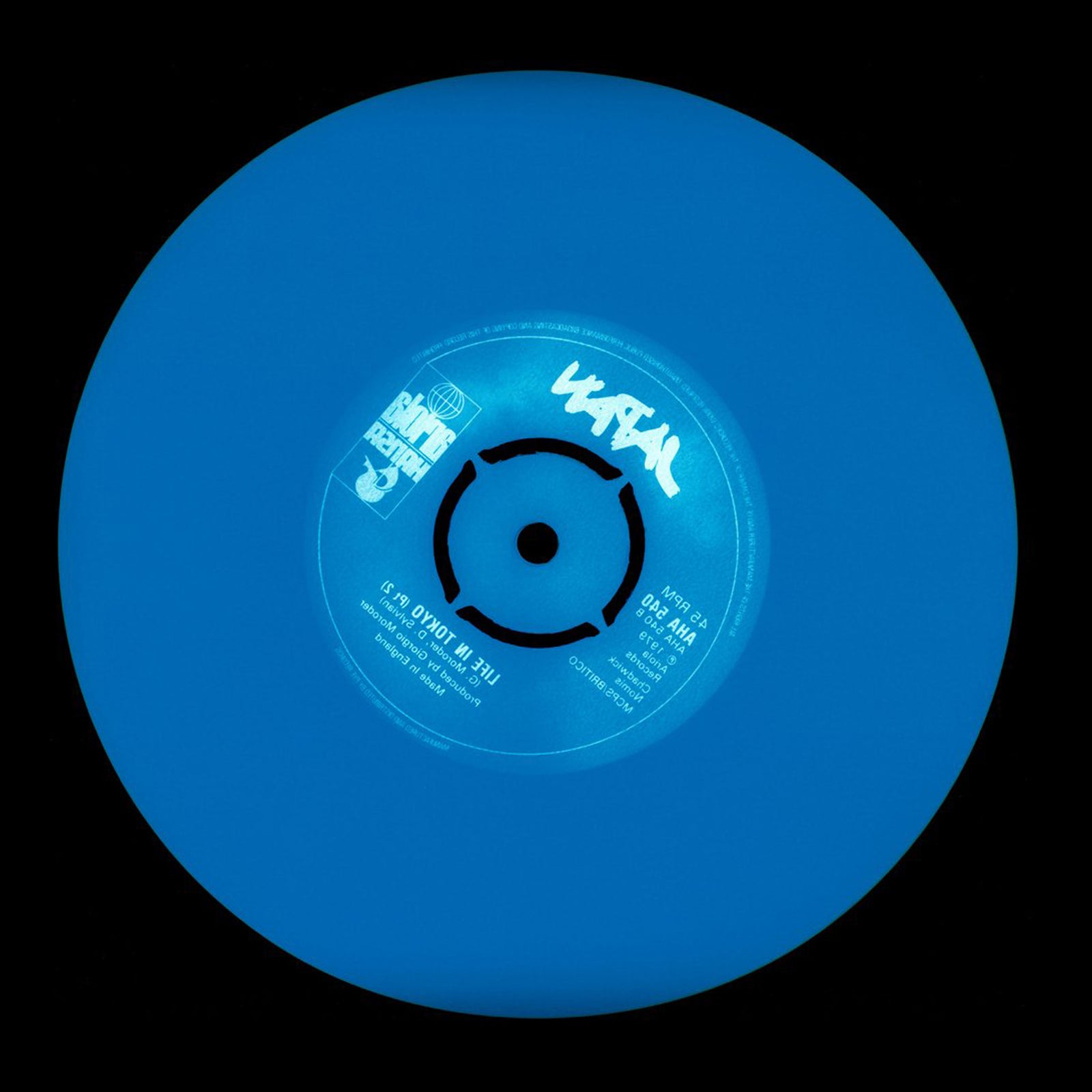 Vinyl Collection 'Made in England', 2014. Acclaimed contemporary photographers, Richard Heeps and Natasha Heidler have collaborated to make this beautifully mesmerising collection. A celebration of the vinyl record and analogue technology, which reflects the artists practice within photography. 