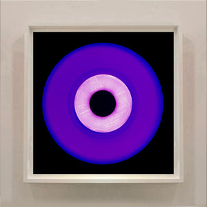 Vinyl Collection 'Made in Holland' (Purple), 2016. Acclaimed contemporary photographers, Richard Heeps and Natasha Heidler have collaborated to make this beautifully mesmerising collection. A celebration of the vinyl record and analogue technology, which reflects the artists practice within photography. 