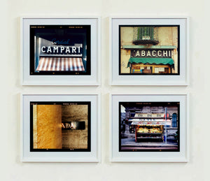 Milan Street Photography Set of Four Artworks