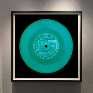 Vinyl Collection 'POP!' (Green), 2015. Acclaimed contemporary photographers, Richard Heeps and Natasha Heidler have collaborated to make this beautifully mesmerising collection. A celebration of the vinyl record and analogue technology, which reflects the artists practice within photography. 