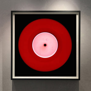 Vinyl Collection 'Reggae Red', 2016. Acclaimed contemporary photographers, Richard Heeps and Natasha Heidler have collaborated to make this beautifully mesmerising collection. A celebration of the vinyl record and analogue technology, which reflects the artists practice within photography.