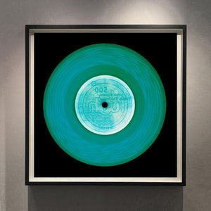 Vinyl Collection 'This Side' (Pastel), 2017. Acclaimed contemporary photographers, Richard Heeps and Natasha Heidler have collaborated to make this beautifully mesmerising collection. A celebration of the vinyl record and analogue technology, which reflects the artists practice within photography. 
