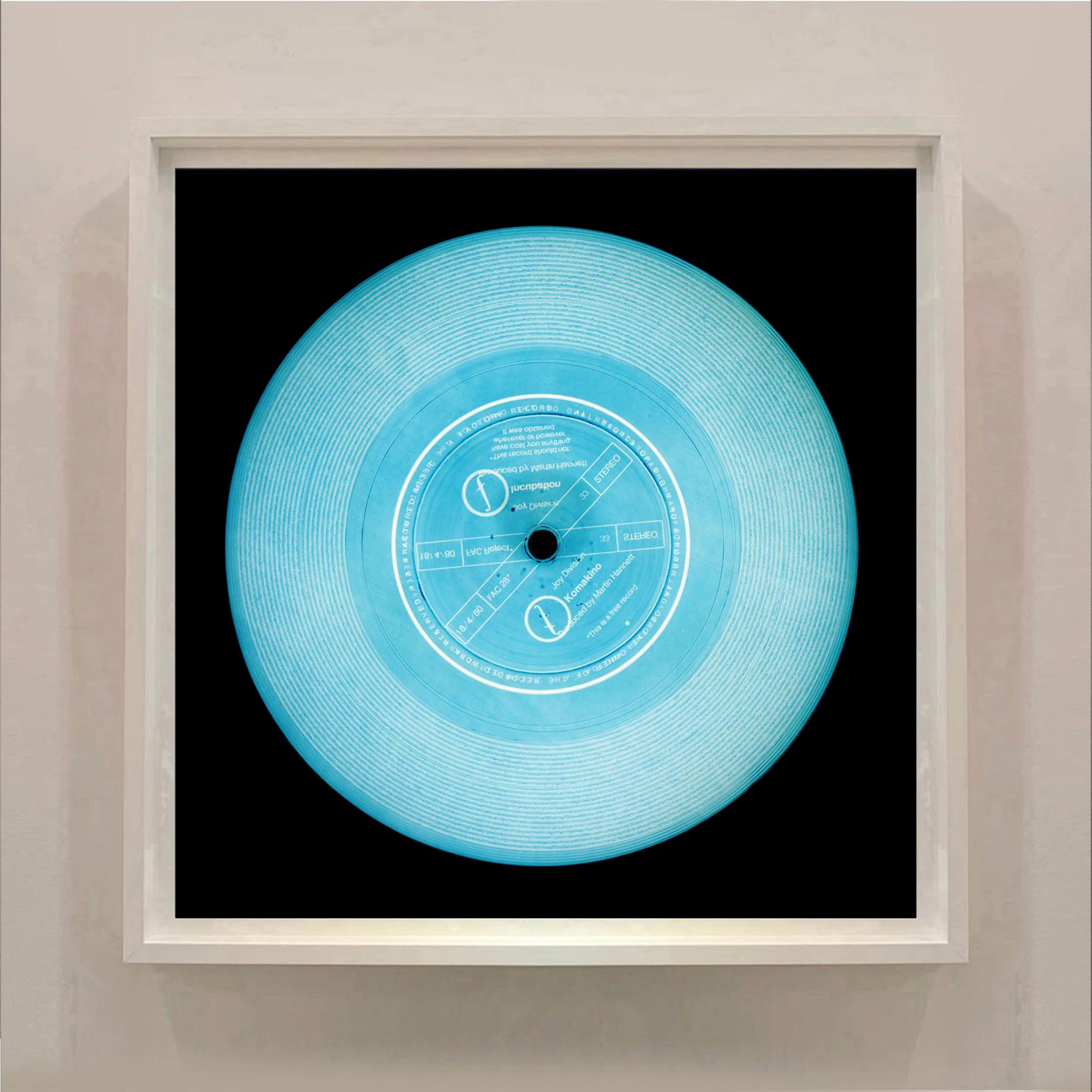 Vinyl Collection 'This is a Free Record' (Blue). Acclaimed contemporary photographers, Richard Heeps and Natasha Heidler have collaborated to make this beautifully mesmerising collection. A celebration of the vinyl record and analogue technology, which reflects the artists practice within photography.
