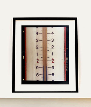 'Tyre Pressure Gauge' is part of Richard Heeps' series 'A Short History of Milan' which began in November 2018 for a special project featuring at the Affordable Art Fair Milan 2019, and the series is ongoing. There is a reoccurring linear, structural theme throughout the series, capturing the Milanese use of materials in design such as glass, metal, wood and stone. 