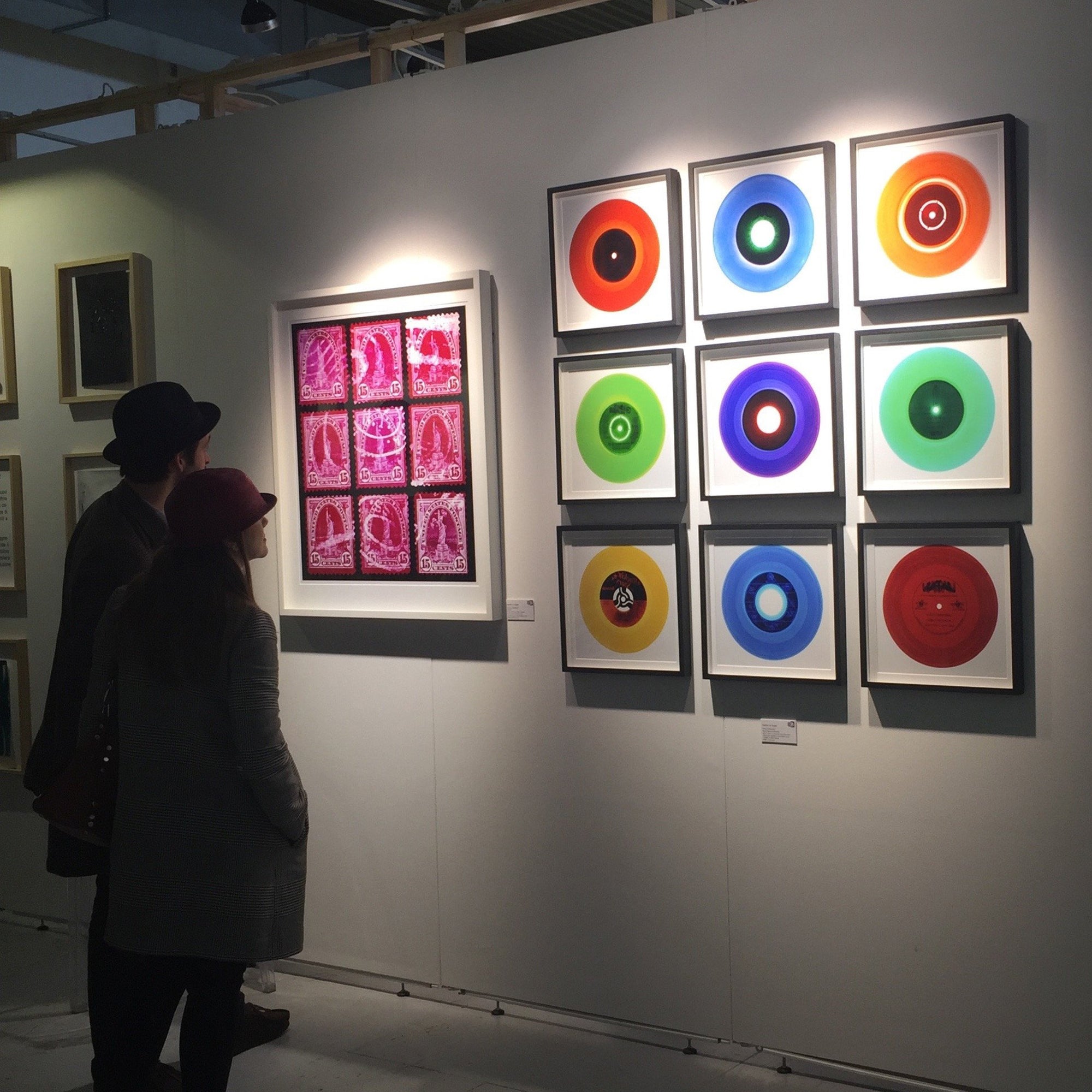 B Side Vinyl Collection '1981' by acclaimed contemporary photographers, Richard Heeps and Natasha Heidler who have collaborated to make this beautifully mesmerising collection. A celebration of the vinyl record and analogue technology, which reflects the artists practice within photogr
