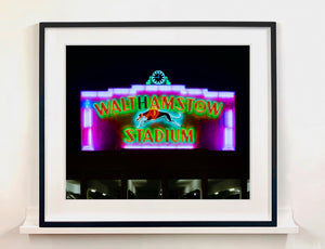 Iconic neon from London's North Circular landmark, the Walthamstow Stadium.