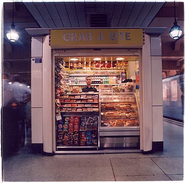 Grab a Bite -Underground Station, Gloucester Road, London 2004