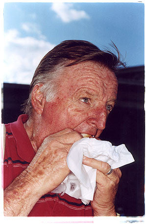John - Hotdog Stand, Outside the British Museum, London 2004