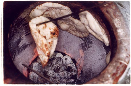Naan Bread - Asian Kebab, Southall, London 2004