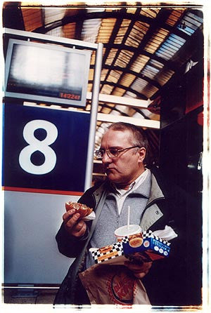 Ray the Poet - Platform 8, King's Cross, London 2004