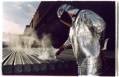 Rob Lammin - Bank Marker, Bloom&Billet Mill, Scunthorpe 2006