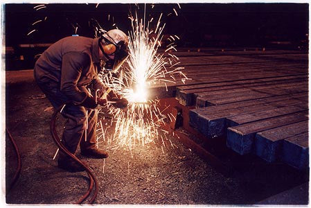 Defashing, Bloom&Billet Mill, Scunthorpe 2006